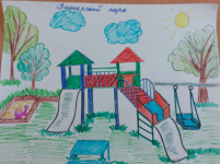 Рисунки на День города сентябрь 2025г.( работа с родителями)